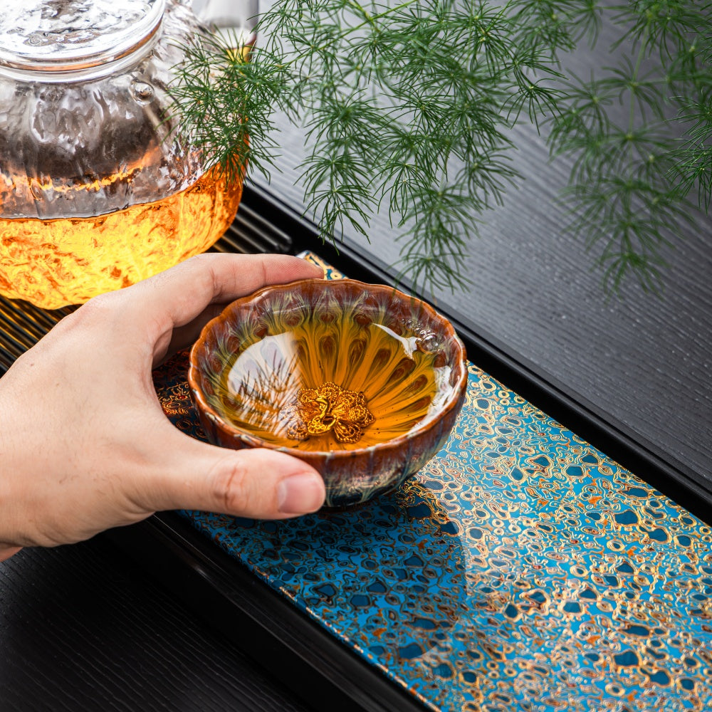 Golden Plume Snow Tenmoku