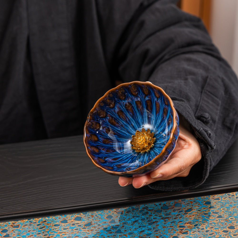 Deep Sea Golden Lotus Tenmoku