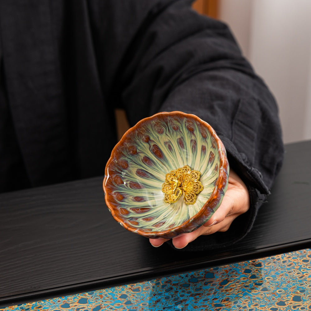 Golden Plume Snow Tenmoku