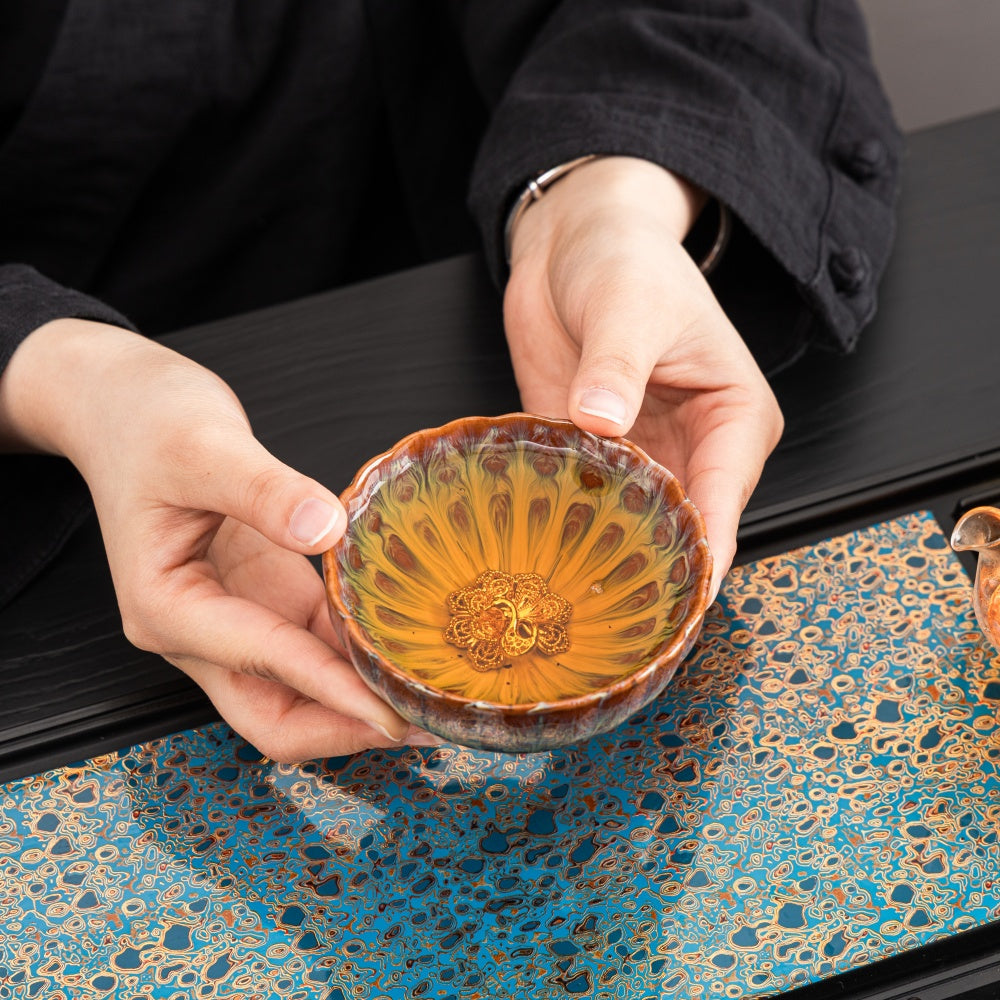 Golden Plume Snow Tenmoku