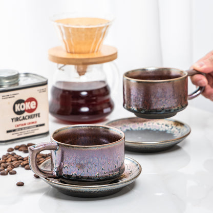 Copper Galaxy Tenmoku Mug