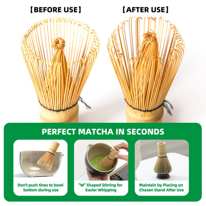 Matcha Whisk Set Sakura Purple