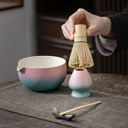 Matcha Set-Beginner Set Pinky Blue
