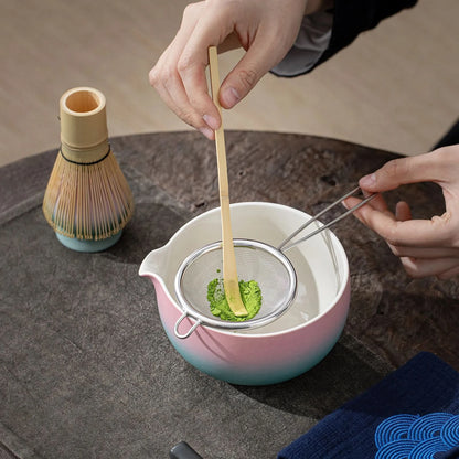 Matcha Set-Beginner Set Pinky Blue