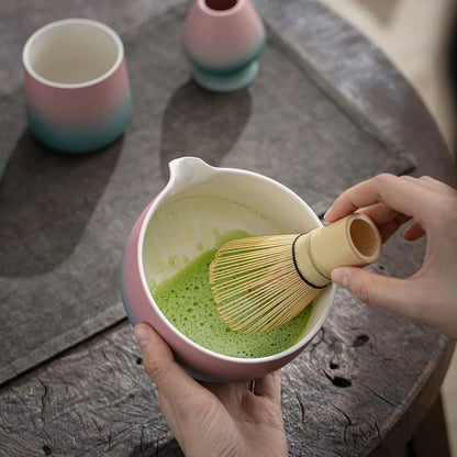 Matcha Set-Beginner Set Pinky Blue