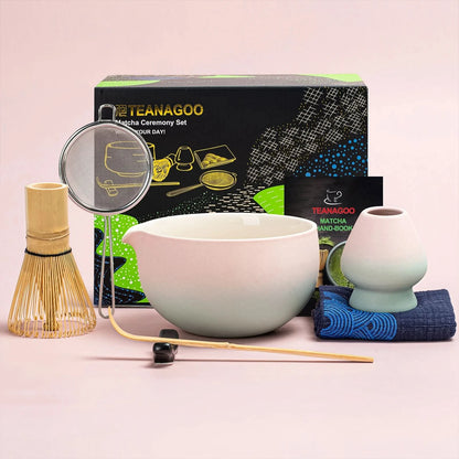 Matcha Set-Beginner Set Pinky Blue
