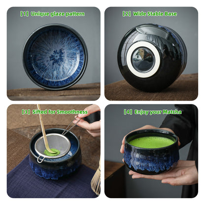 Set de Matcha - Set para principiantes Océano profundo 