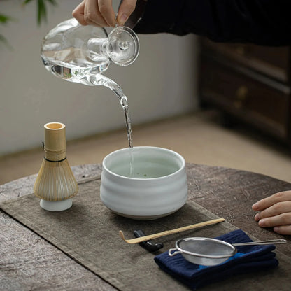 Matcha Set-Beginner Set Ceramic White