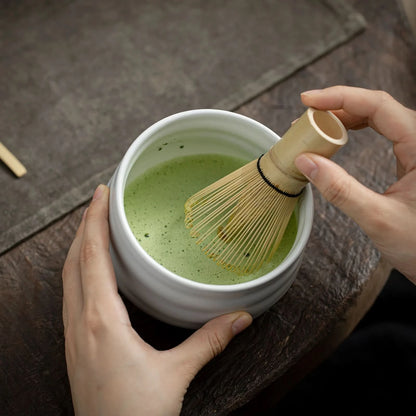 Matcha Set-Beginner Set Ceramic White