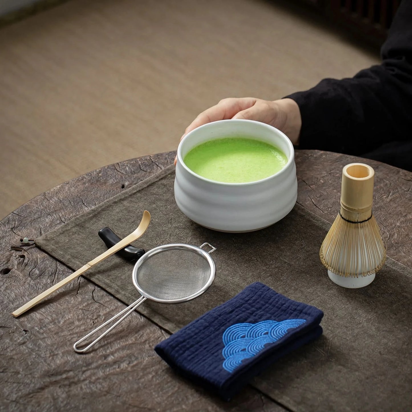 Matcha Set-Beginner Set Ceramic White