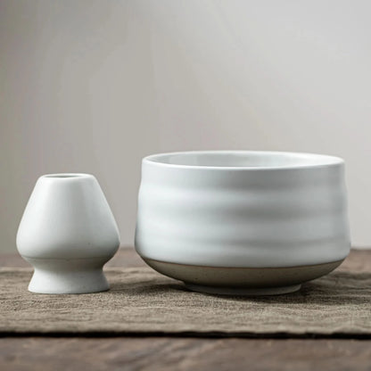 Matcha Set-Beginner Set Ceramic White
