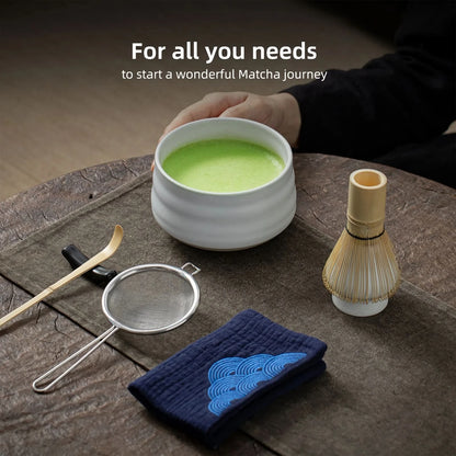 Matcha Set-Beginner Set Ceramic White
