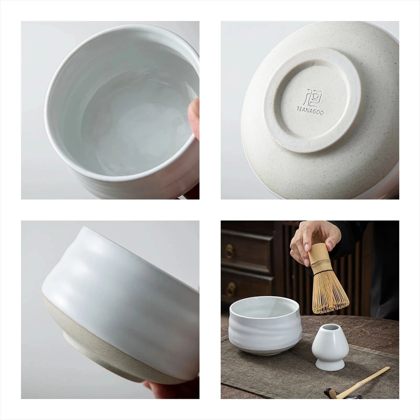 Matcha Set-Beginner Set Ceramic White