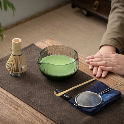 Matcha Set-Beginner Set Transparent Crystal Black (PB)