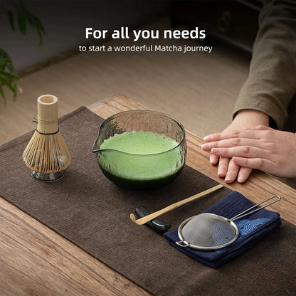 Matcha Set-Beginner Set Transparent Crystal Black (PB)