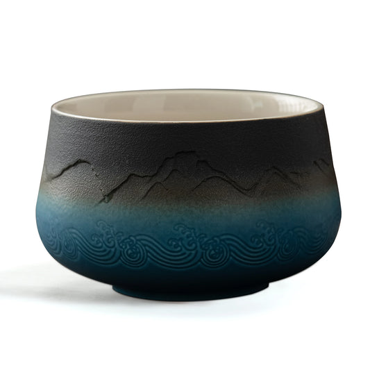 Black Blue Matcha Bowl
