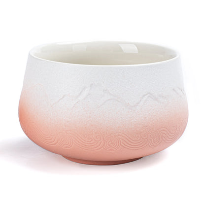 Pinky White Matcha Bowl
