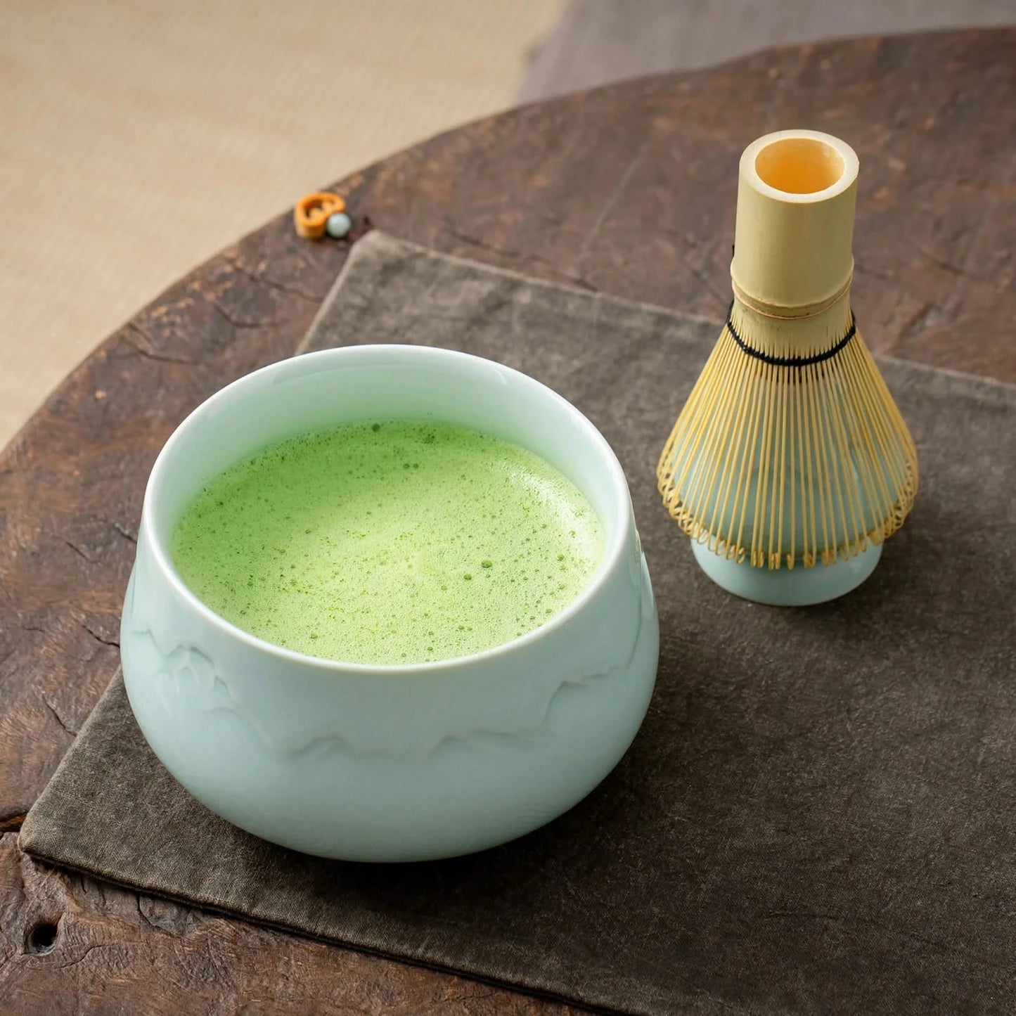 Matcha Set-Beginner Set Set Landscape Jade Round Bowl