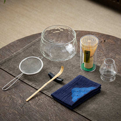 Crystal White Matcha Bowl