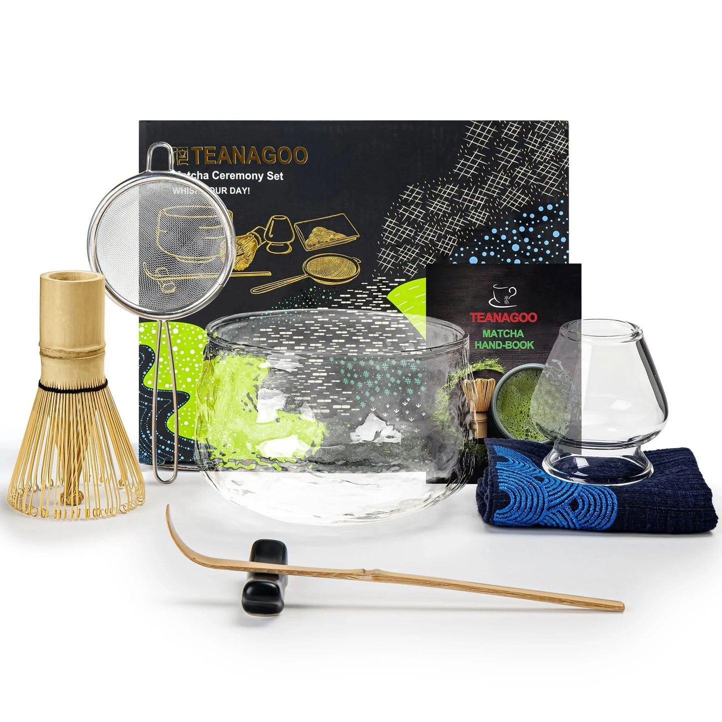 Matcha Set-Beginner Set Transparent Crystal White (RB)