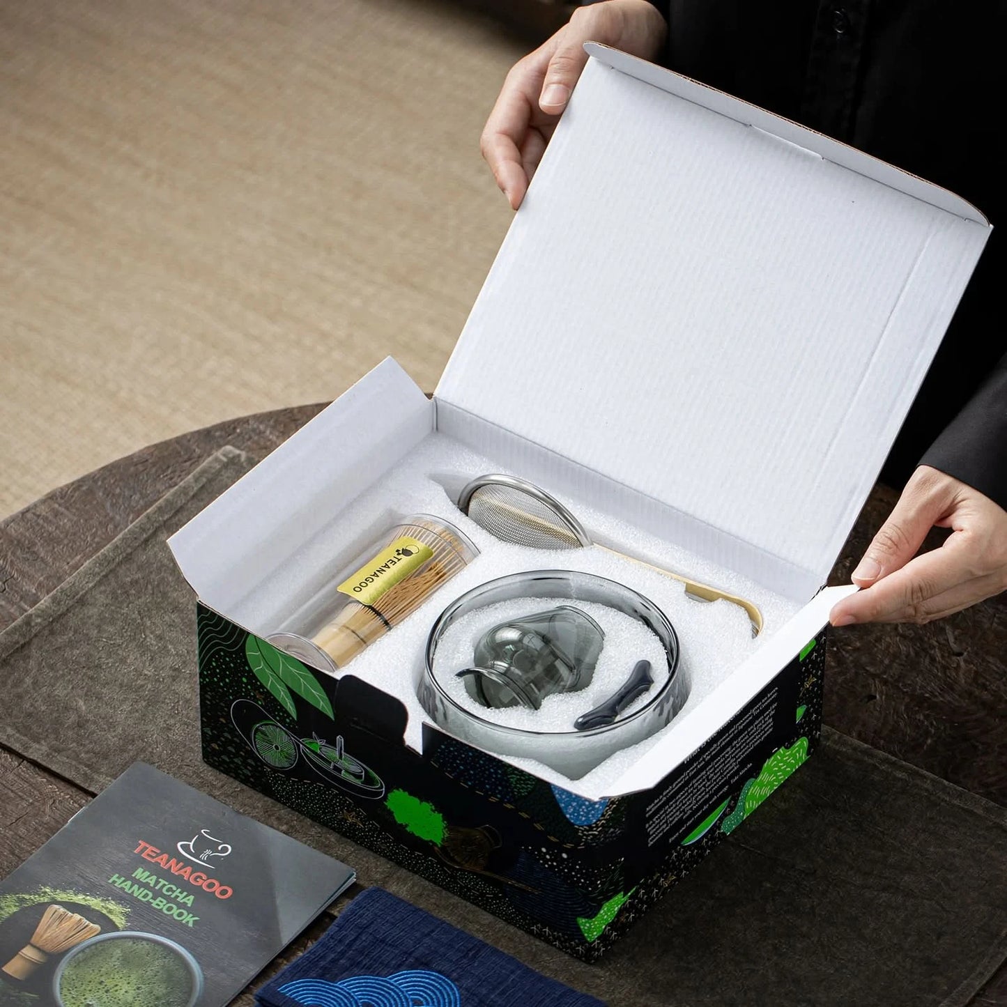 Matcha Set-Beginner Set Transparent Crystal Black (RB)