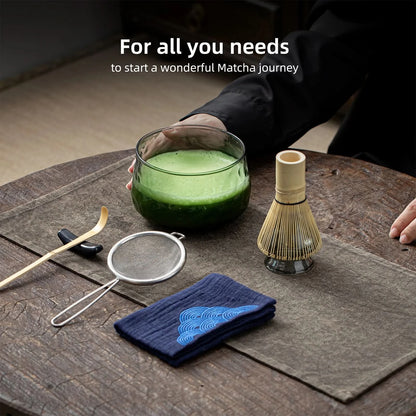 Matcha Set-Beginner Set Transparent Crystal Black (RB)