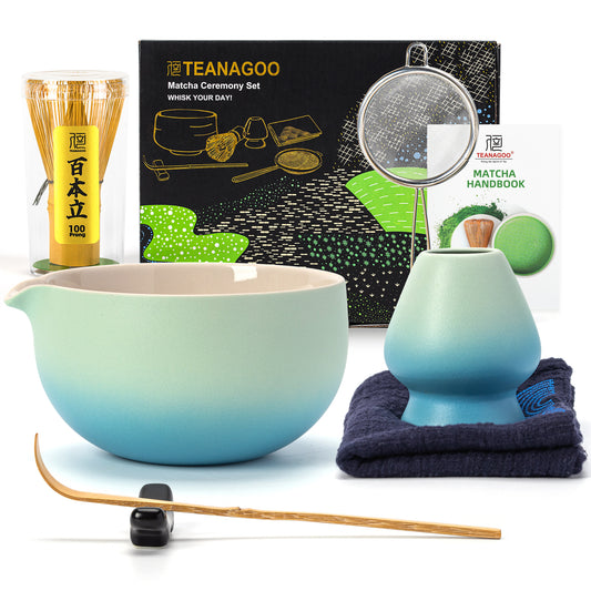Set de Matcha - Set para principiantes Azul cielo 