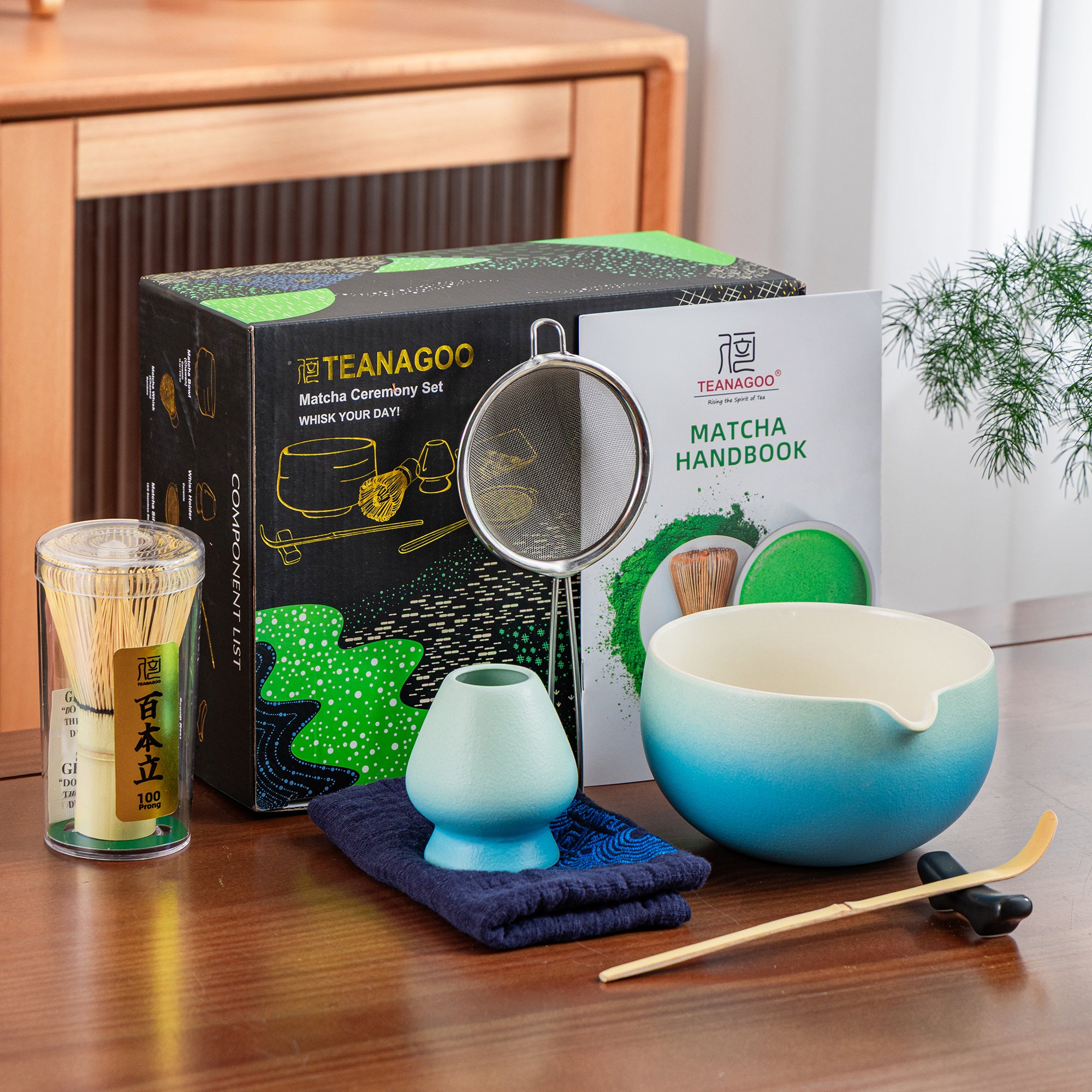 Matcha Set-Beginner Set Skyblue – TEANAGOO