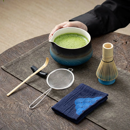 Matcha Set-Beginner Set Landscape Pointy Bowl