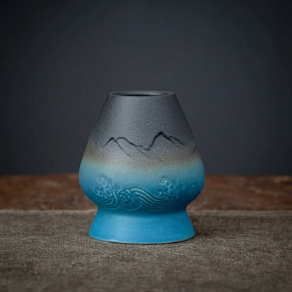 Matcha Set-Beginner Set Landscape Pointy Bowl