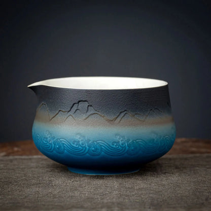 Matcha Set-Beginner Set Landscape Pointy Bowl