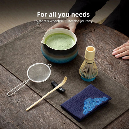Matcha Set-Beginner Set Landscape Pointy Bowl