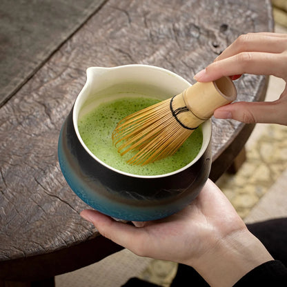 Matcha Set-Beginner Set Landscape Pointy Bowl