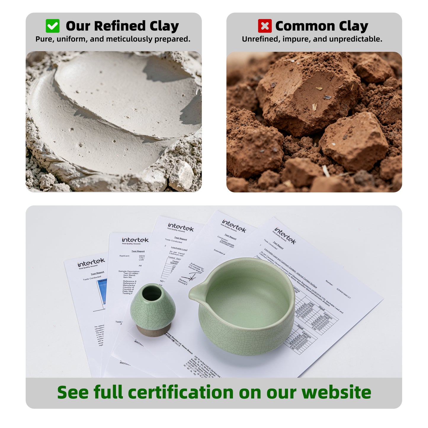 Matcha Set-Beginner Set Green Web Pointy Bowl