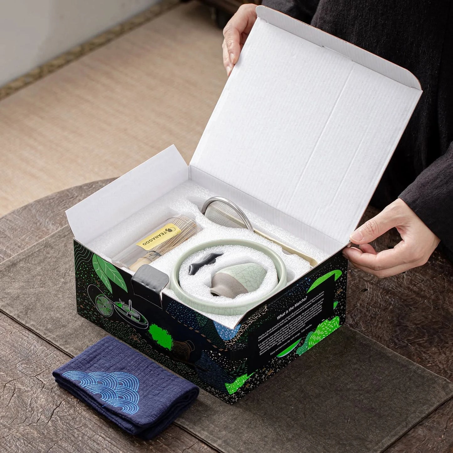 Matcha Set-Beginner Set Green Web