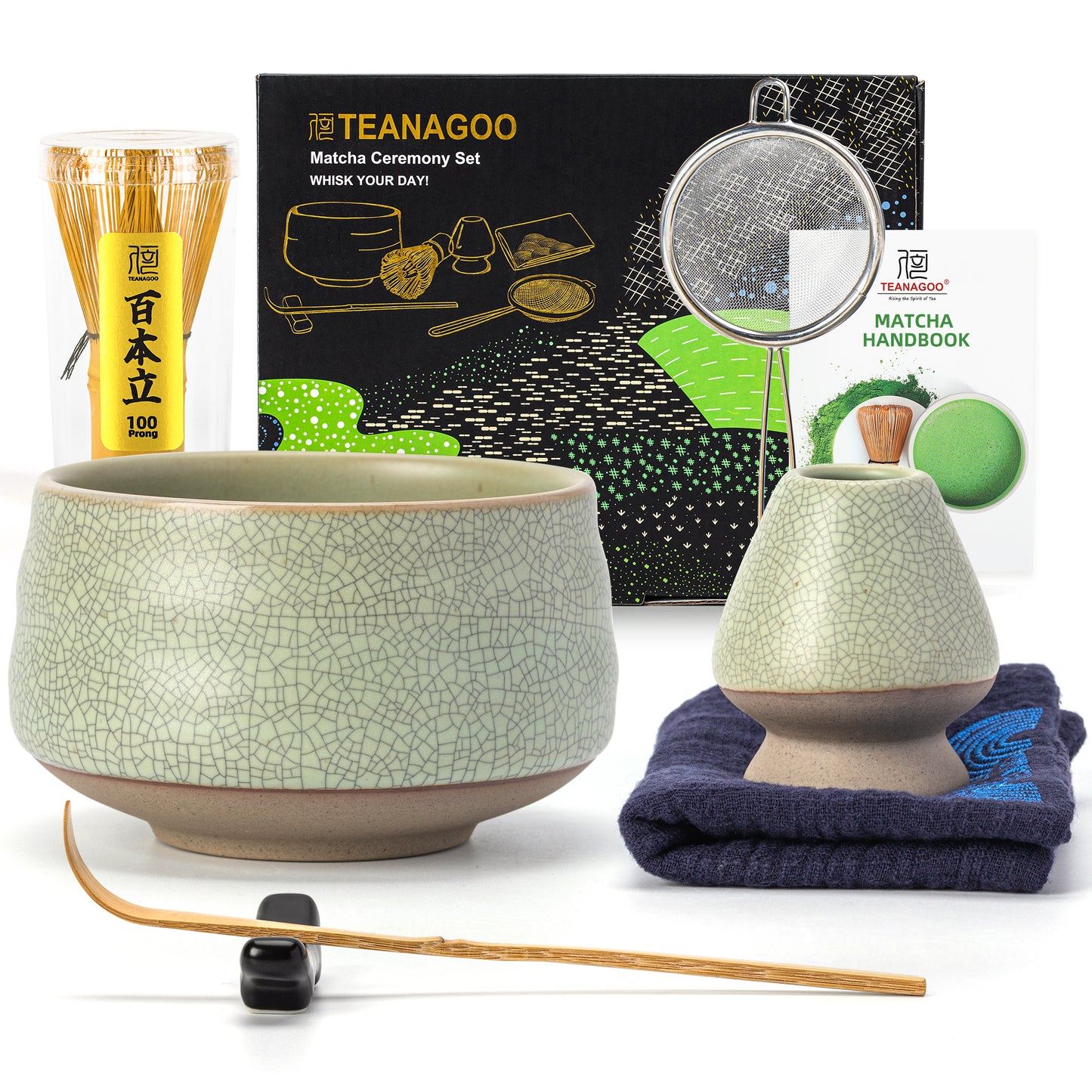 Matcha Set-Beginner Set Green Web