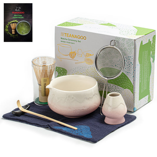 Matcha Set-Beginner Set Snow Mountain Pink