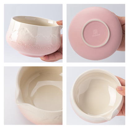 Matcha Set-Beginner Set Snow Mountain Pink