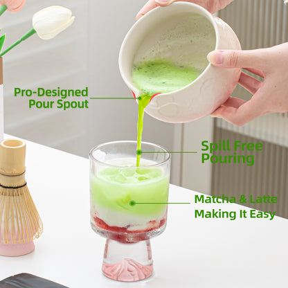 Matcha Set-Beginner Set Snow Mountain Pink