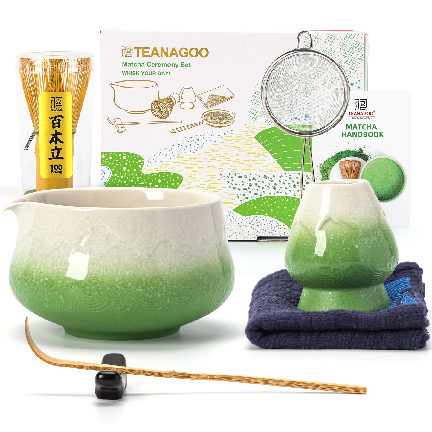 Matcha Set-Beginner Set Snow Mountain Green