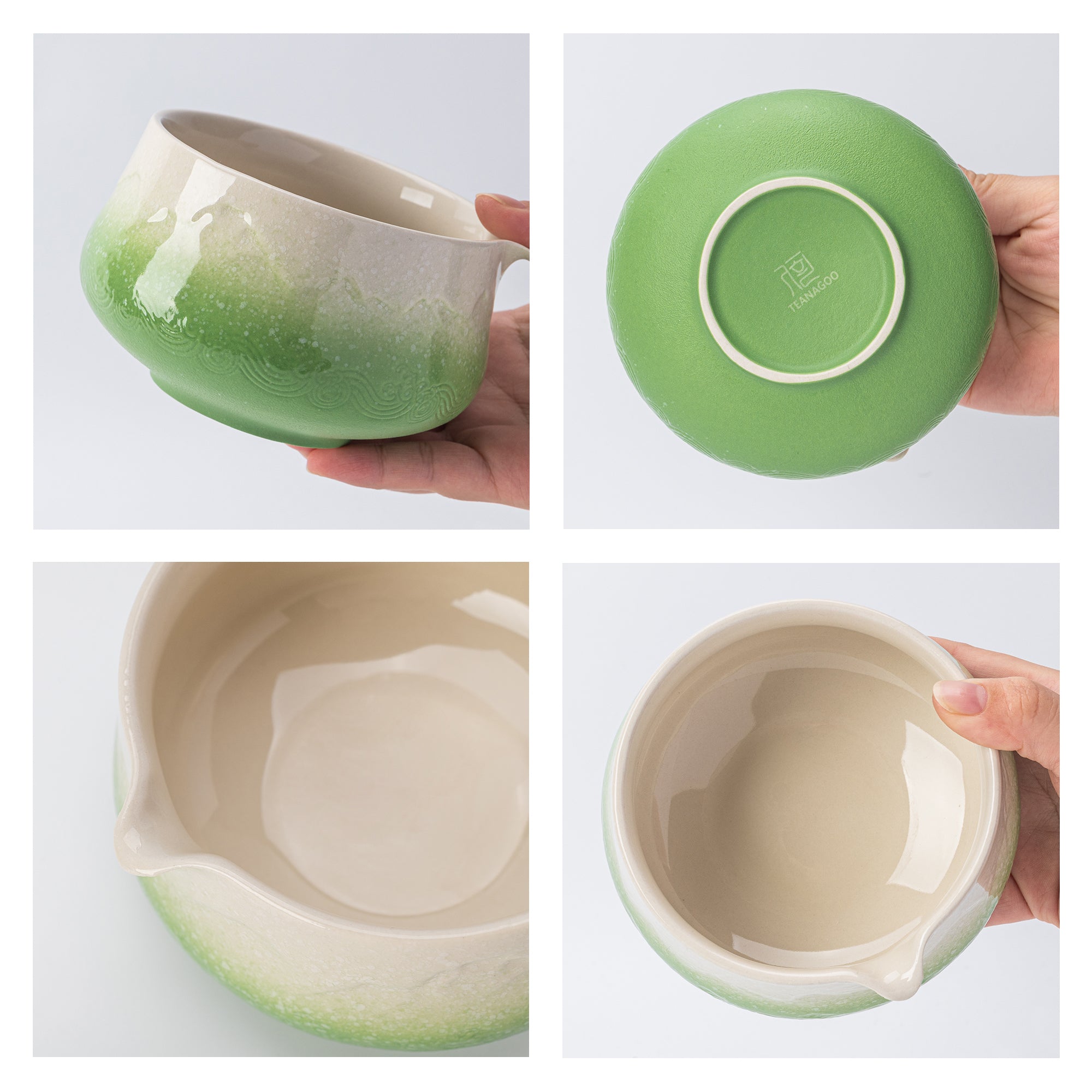 Matcha Set-Beginner Set Snow Mountain Green – TEANAGOO