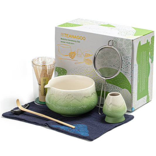 Matcha Set-Beginner Set Snow Mountain Green