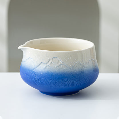 Matcha Set-Beginner Set Snow Mountain Blue