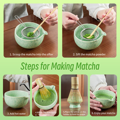 Matcha Set-Binnger Set Green Paradise