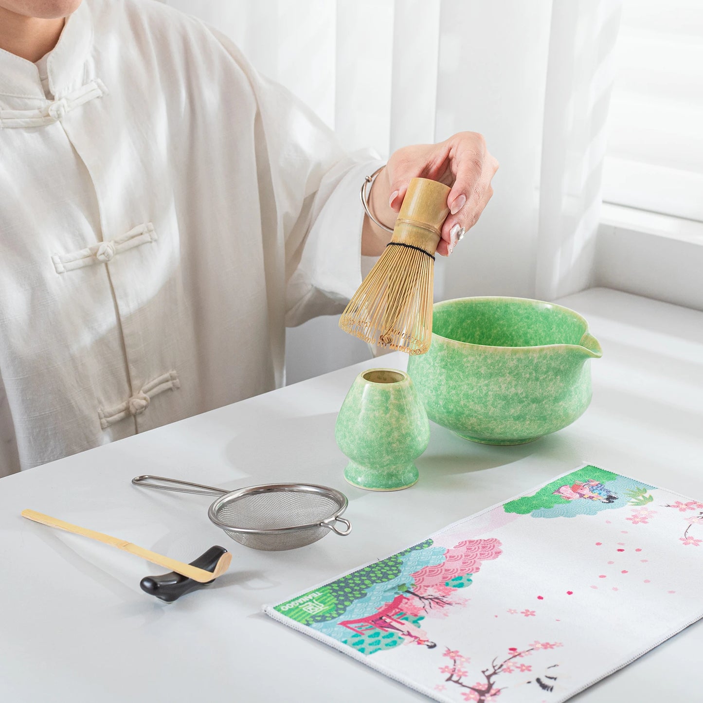 Matcha Set-Beginner Green Ocean