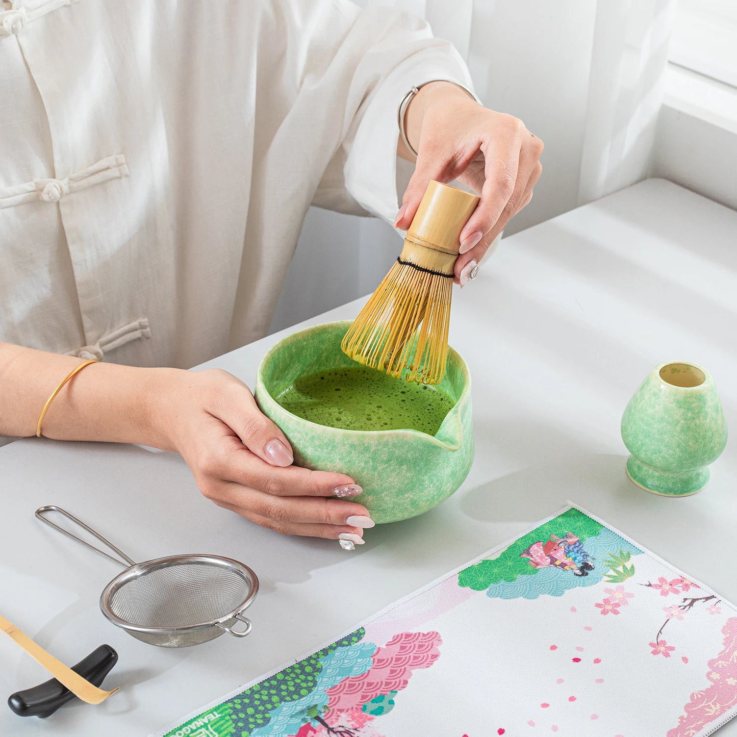 Matcha Set-Beginner Green Ocean