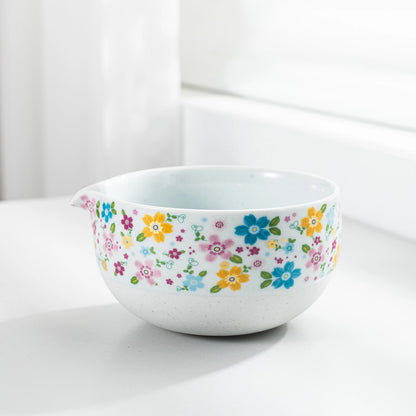 Matcha Set-Beginner blooming flowers