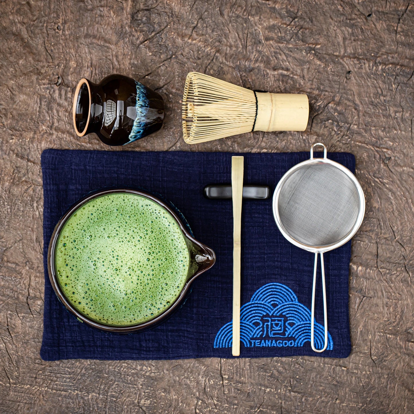 Matcha Set-Beginner Set Skyfall Pointy Bowl