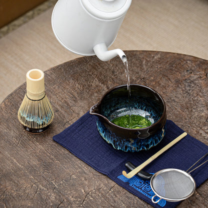 Matcha Set-Beginner Set Skyfall Pointy Bowl