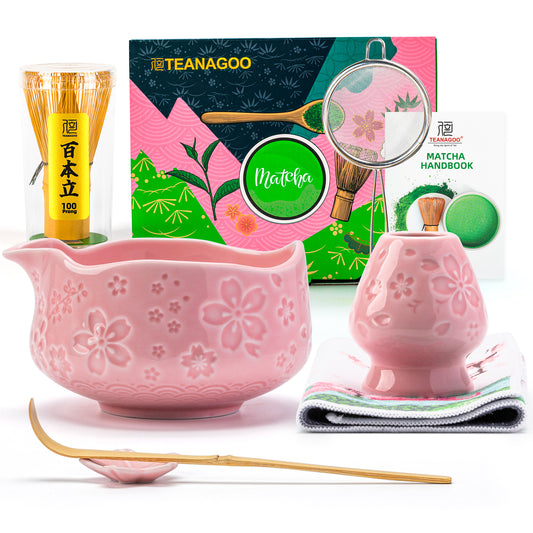 Matcha Set-Beginner Set Sakura Pink